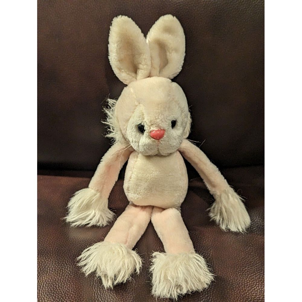 Wallace Berrie Bunny Rabbit Plush‎ Pink 1983 Korea 17" Stuffed Animal Long